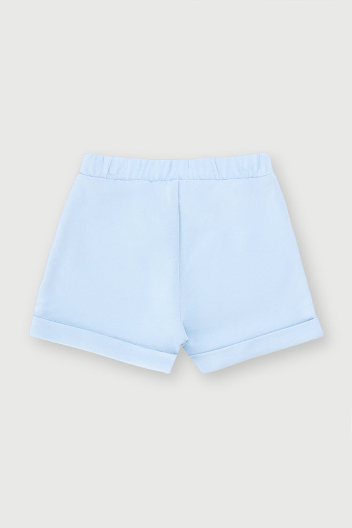 Pre-Girls Bluey Fleece Shorts - Blue