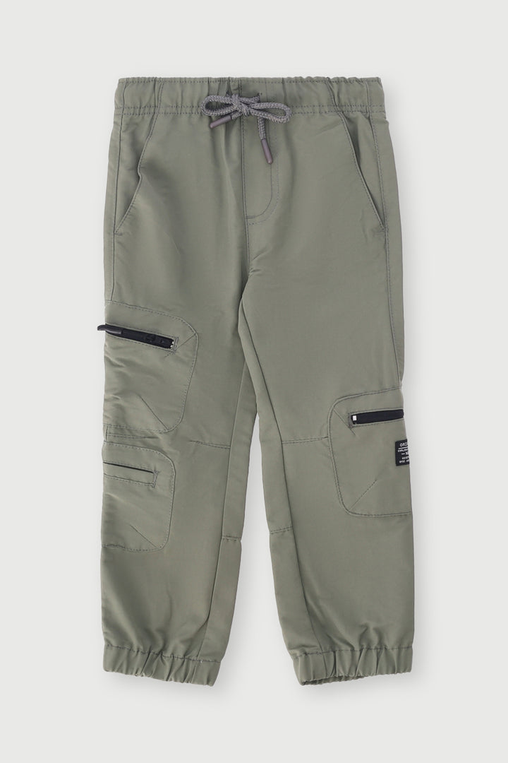 Pre-Boys Ripstop Jogger - Olive
