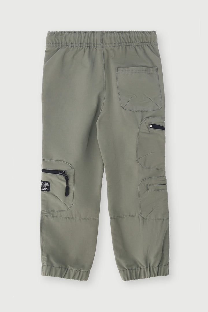 Pre-Boys Ripstop Jogger - Olive