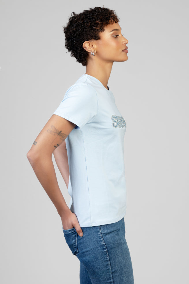 Regualr T-Shirt - Pale Blue