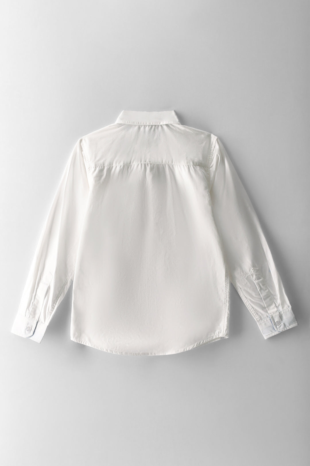 Boys Cotton Formal Shirt - White