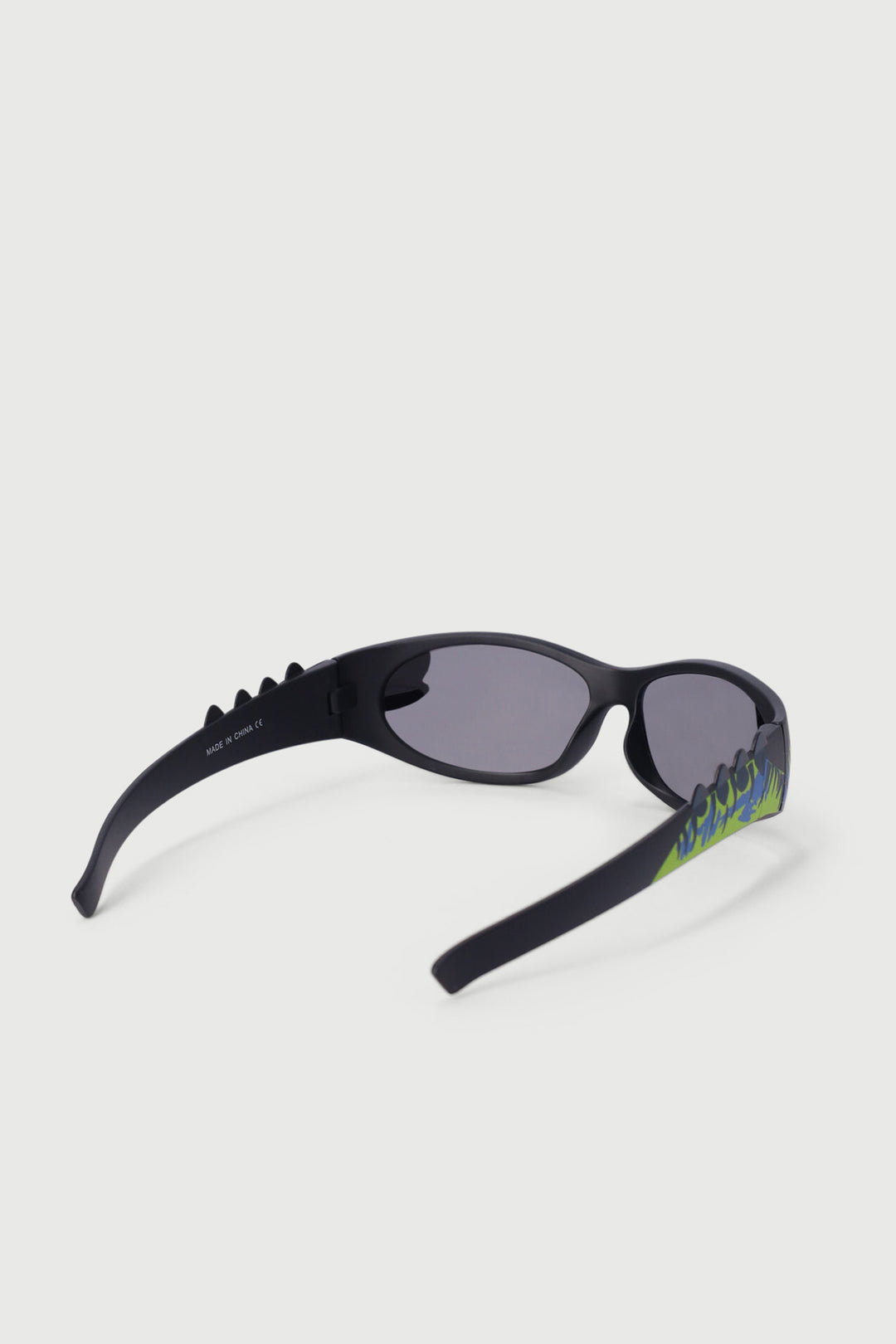 Pre-Boys Dino Novelty Sunnies - Black