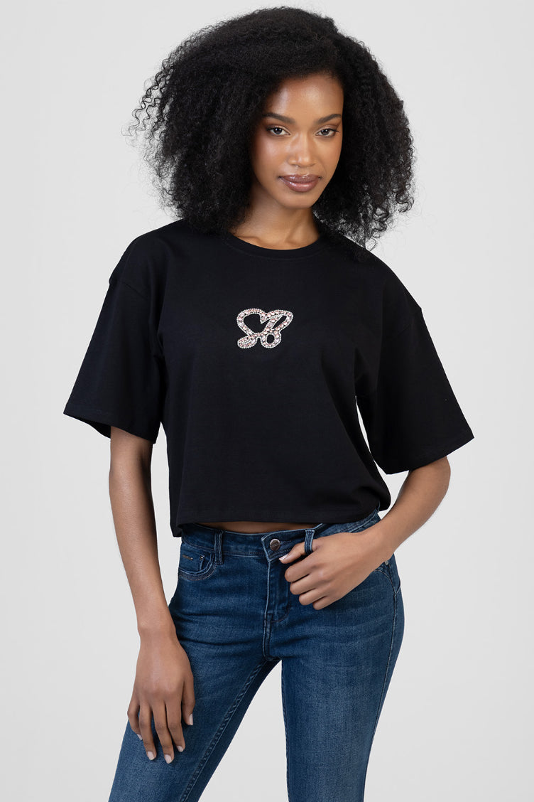 Boxy T-Shirt - Black