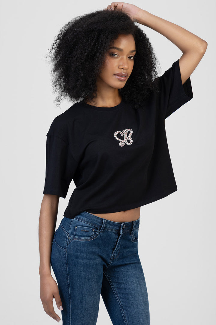 Boxy T-Shirt - Black