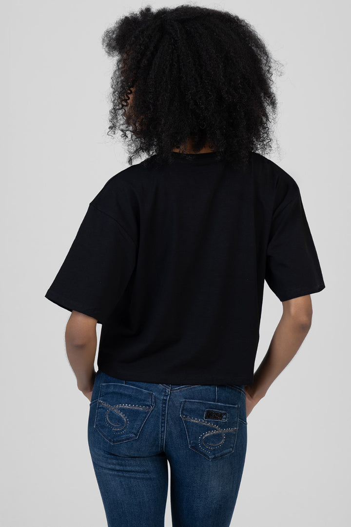 Boxy T-Shirt - Black