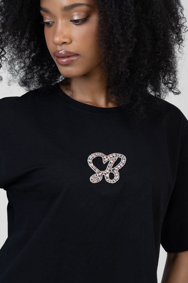 Boxy T-Shirt - Black