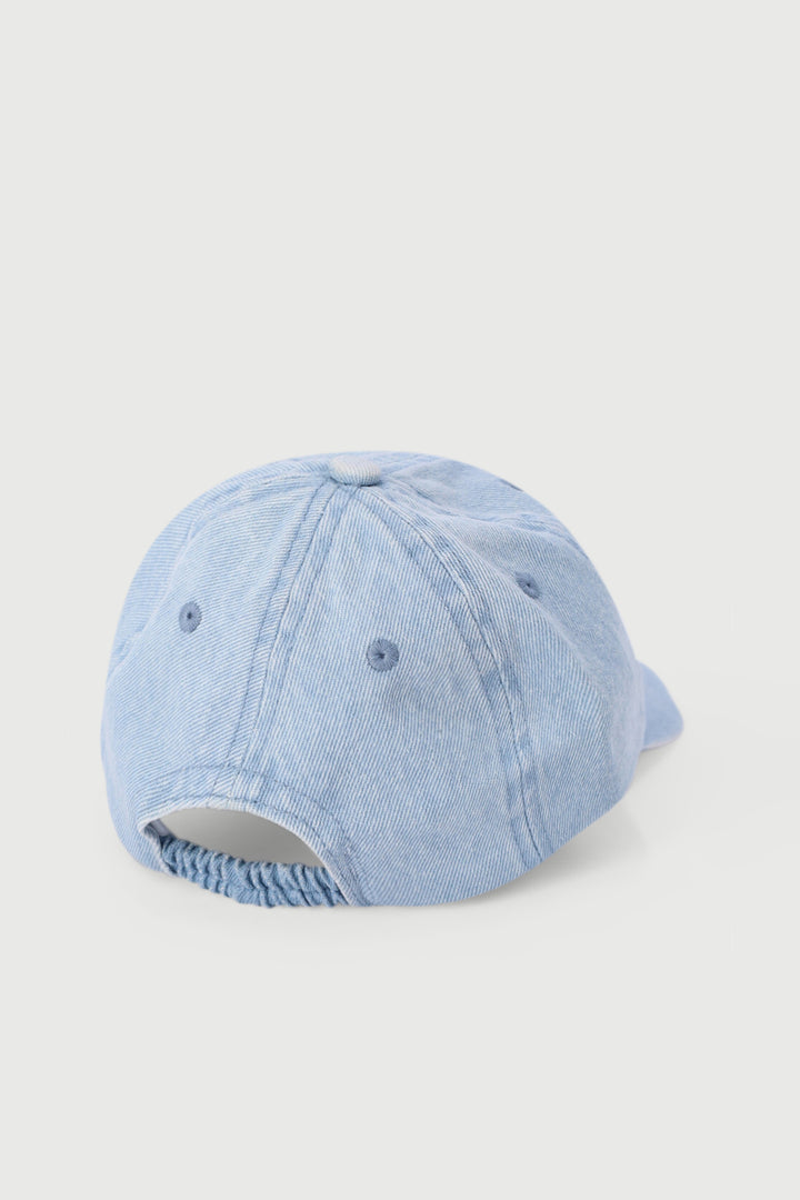 Baby Boys Denim Cap - Acid Wash