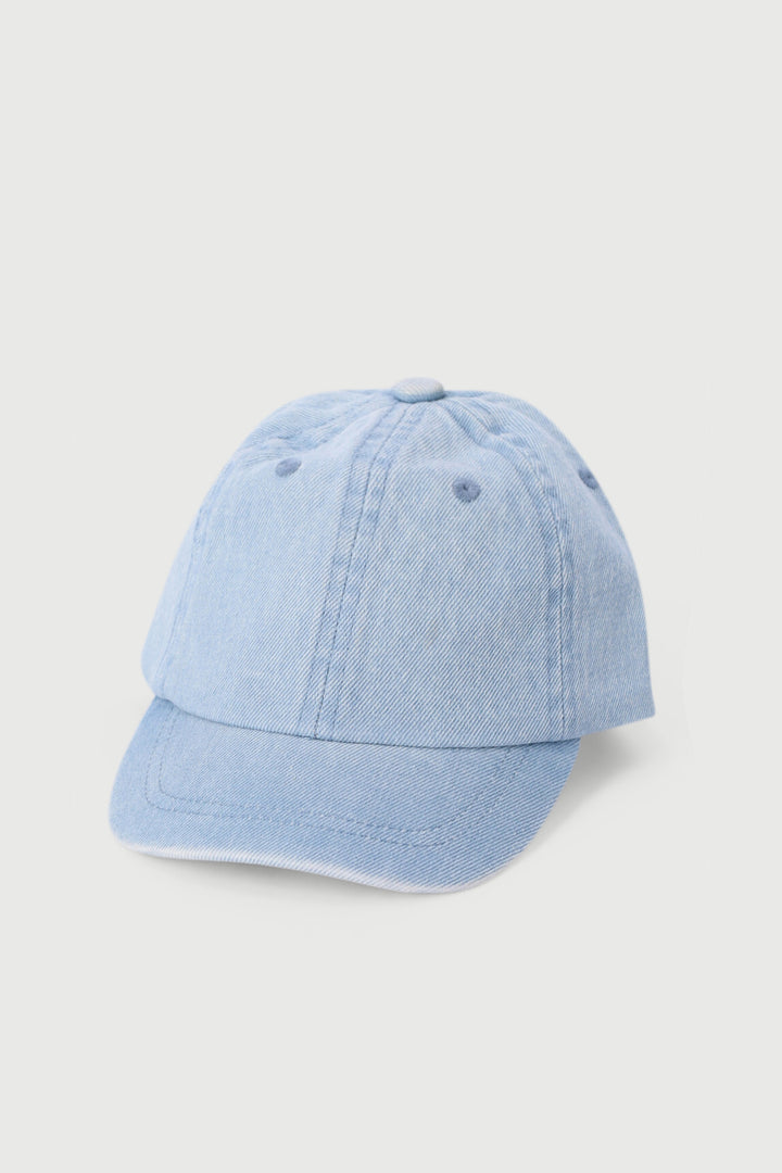 Baby Boys Denim Cap - Acid Wash