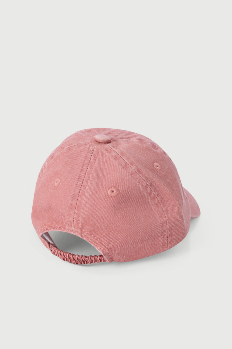 Baby Boys Acid Wash Cap - Nude