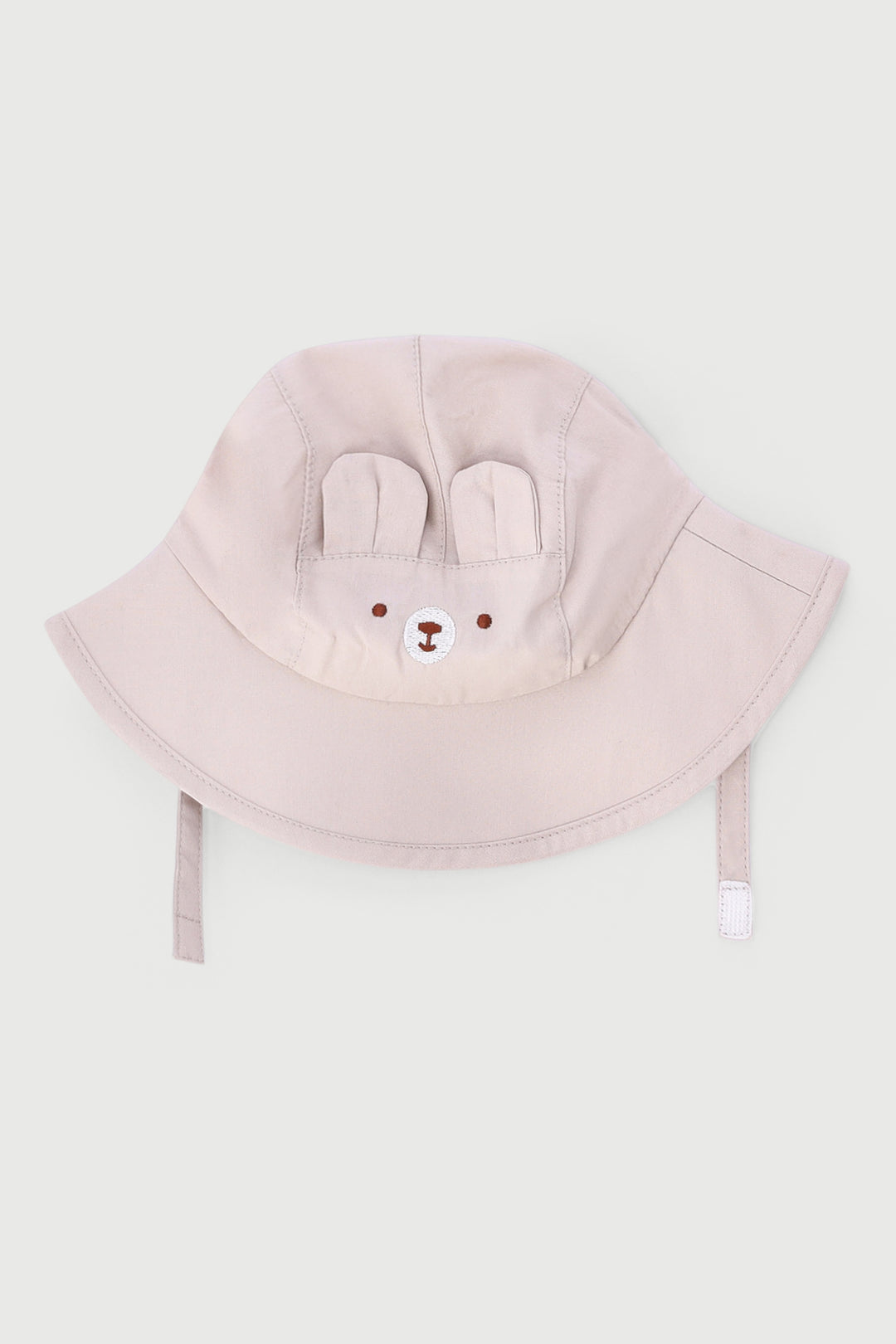 Baby Boys Single Novelty Bucket Hat - Stone