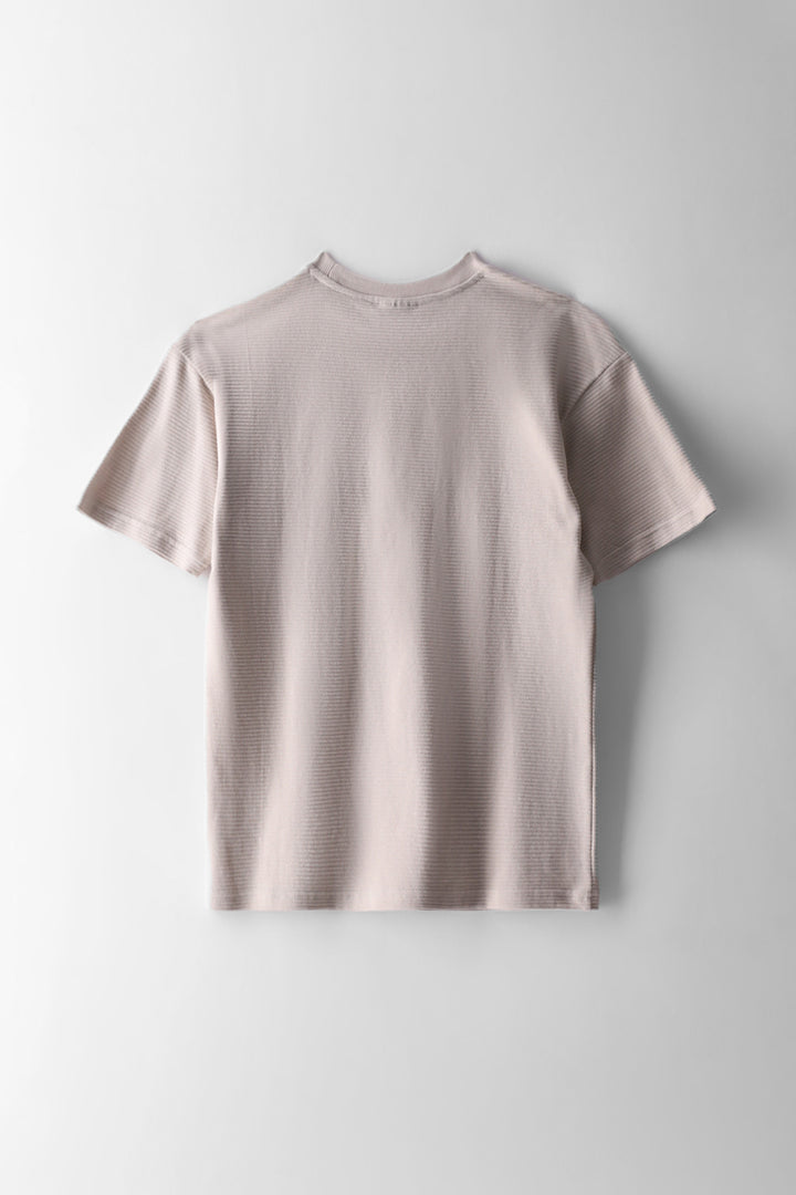Boys Ottoman Oversized T-Shirt - Stone