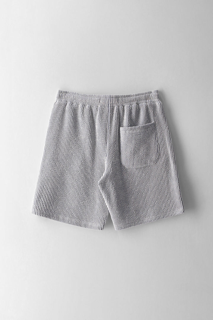Boys Stripe Seersucker Shorts - Multi