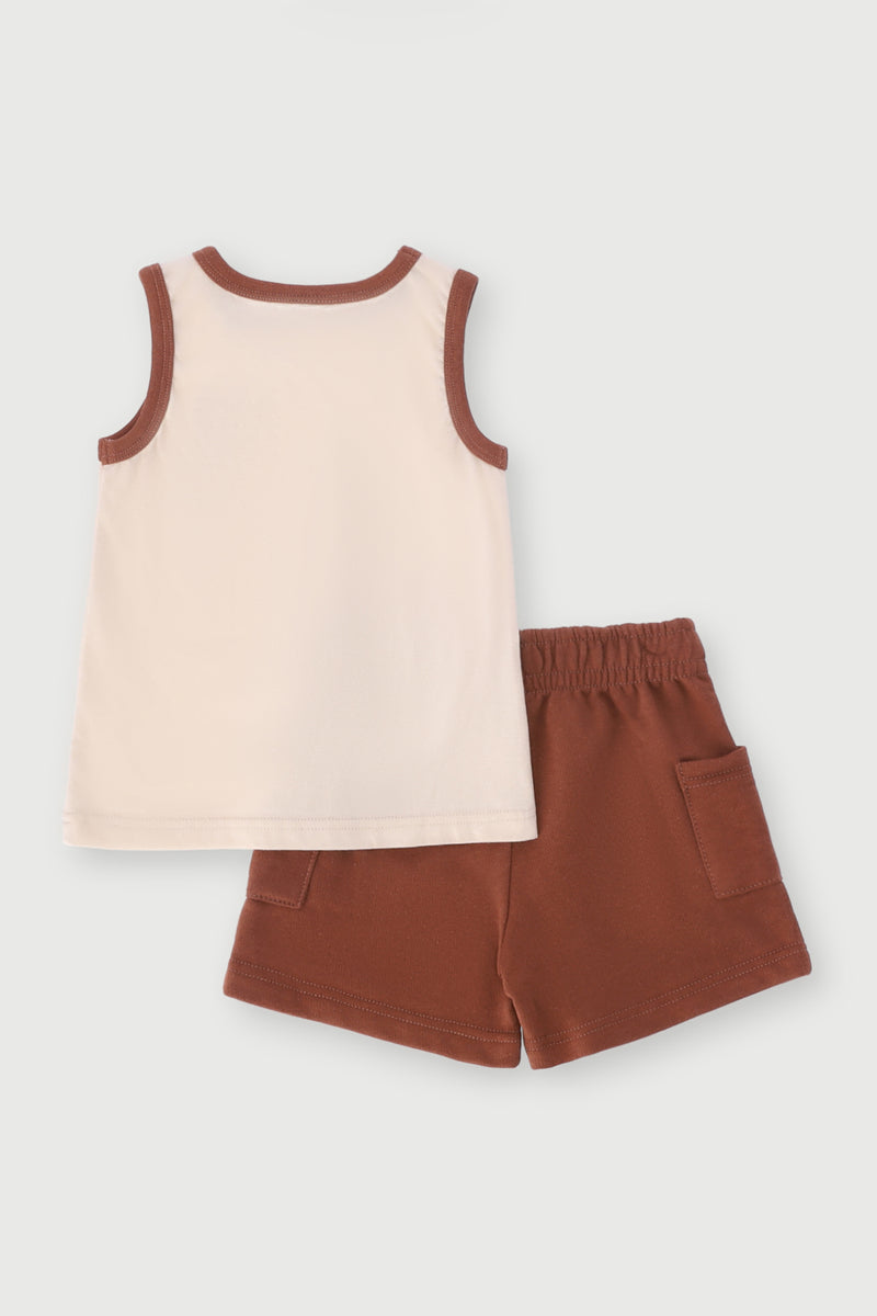 Baby Boys Awesome Knit Set - Neutral