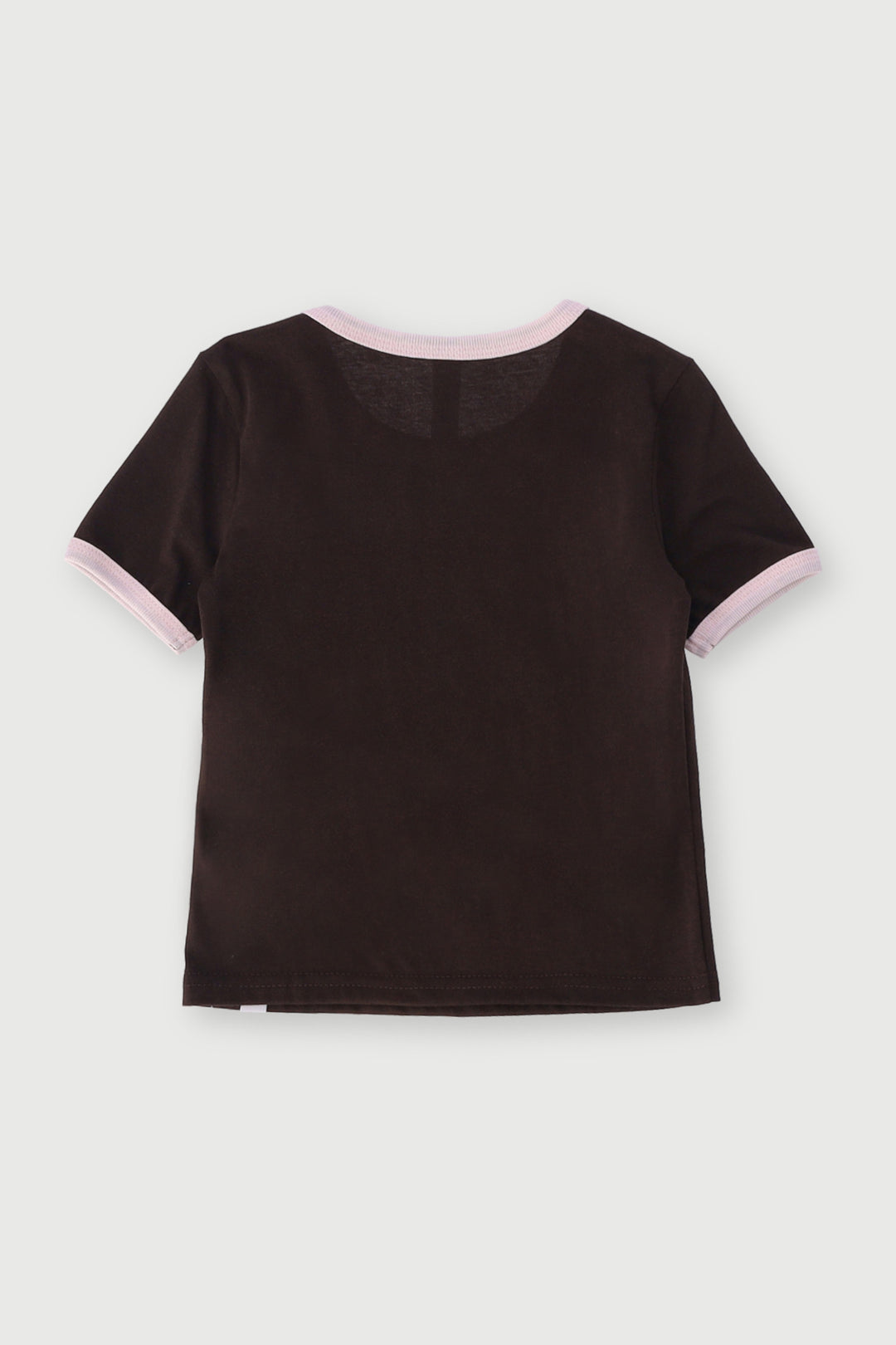 Pre-Girls Teddy Printed Tee - Brown