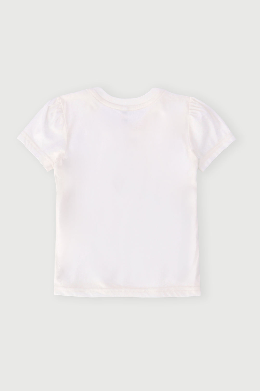 Pre-Girls Xmas Print Tee - White