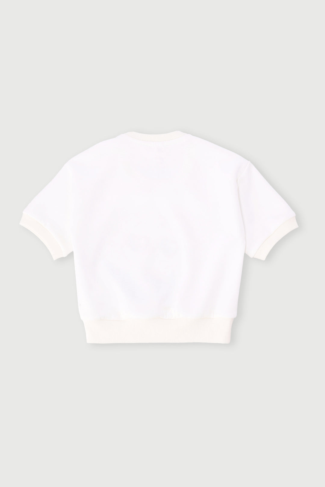 Pre-Girls Teddy Scuba Top - Cream