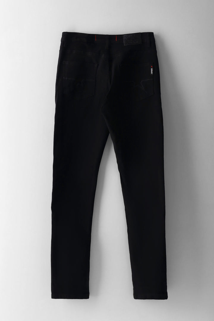 Boys Strikers Skinny Denim - Black
