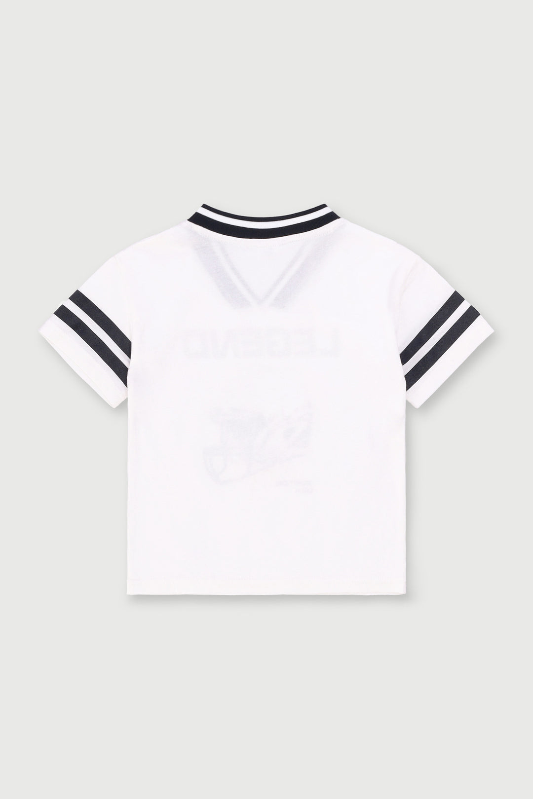 Pre-Boys Football Tee - Cream