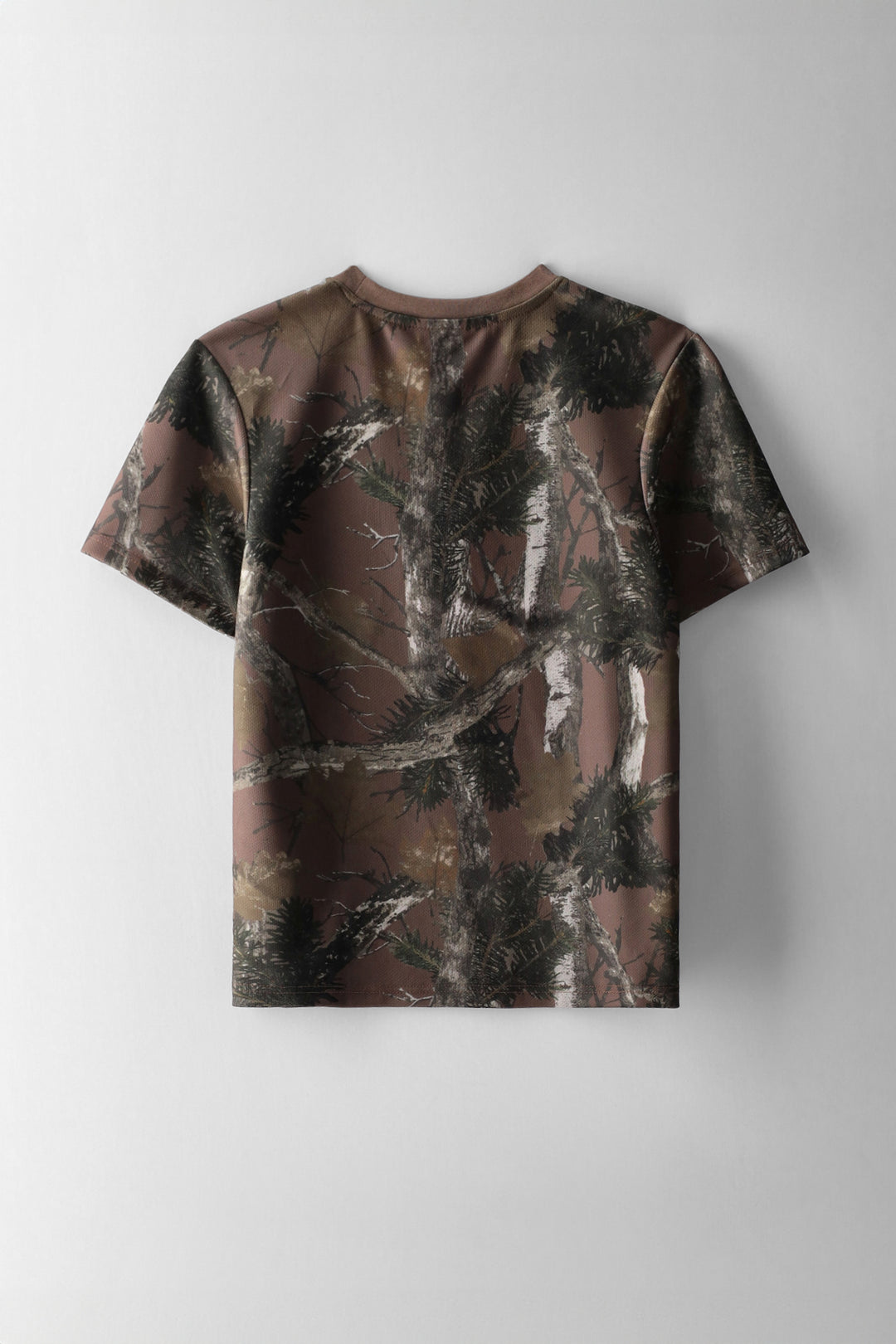 Boys Bush Camo Print Oversized Sports  T-Shirt