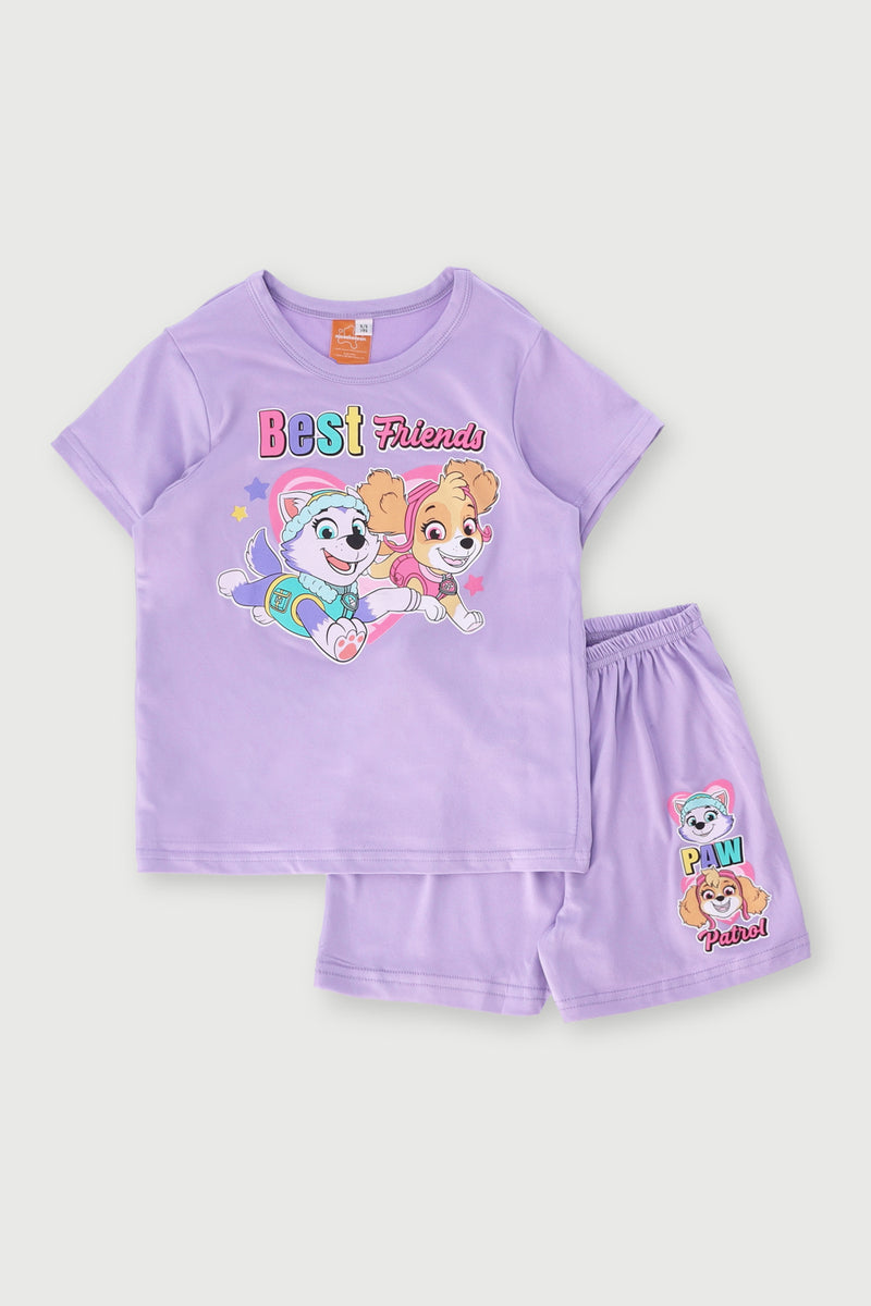 Pre-Girls Paw Patrol Sleep Set - Lilac