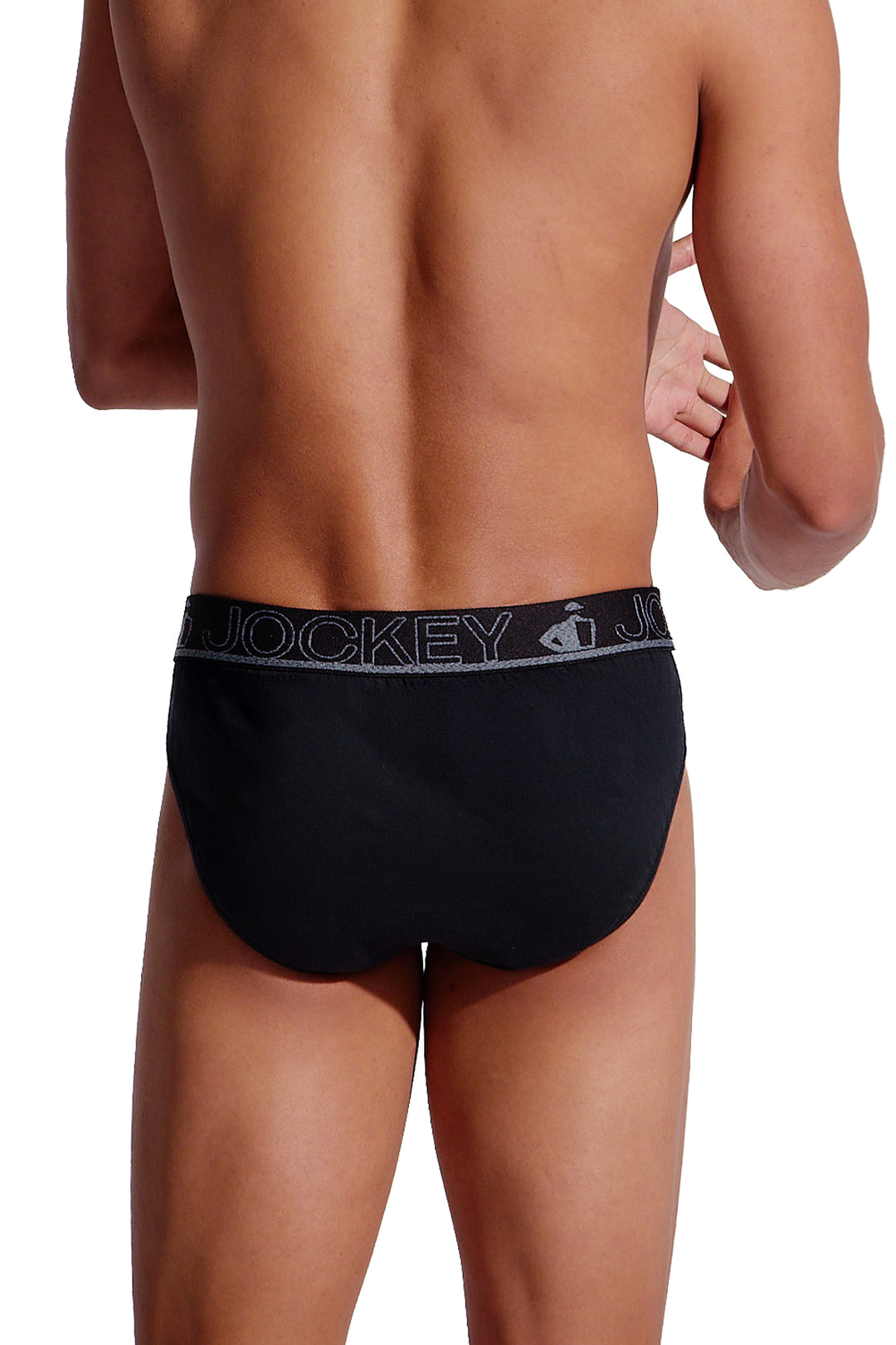 3 Pack Graded Striped Brief - Grey/Green/Navy
