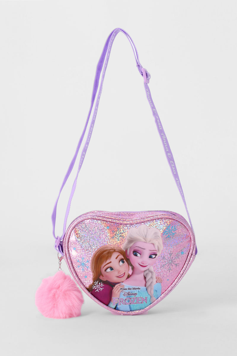 Pre-Girls Frozen Sling Bag - Lilac