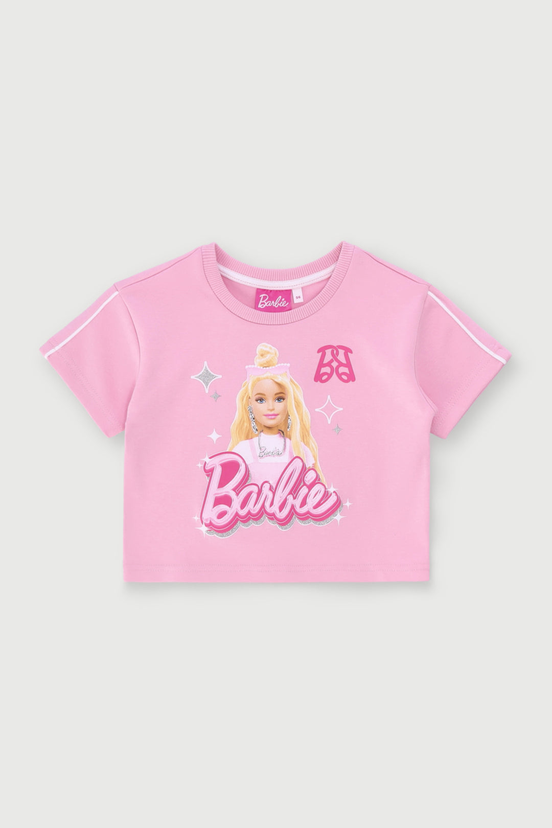 Pre-Girls Barbie T-Shirt - Pink