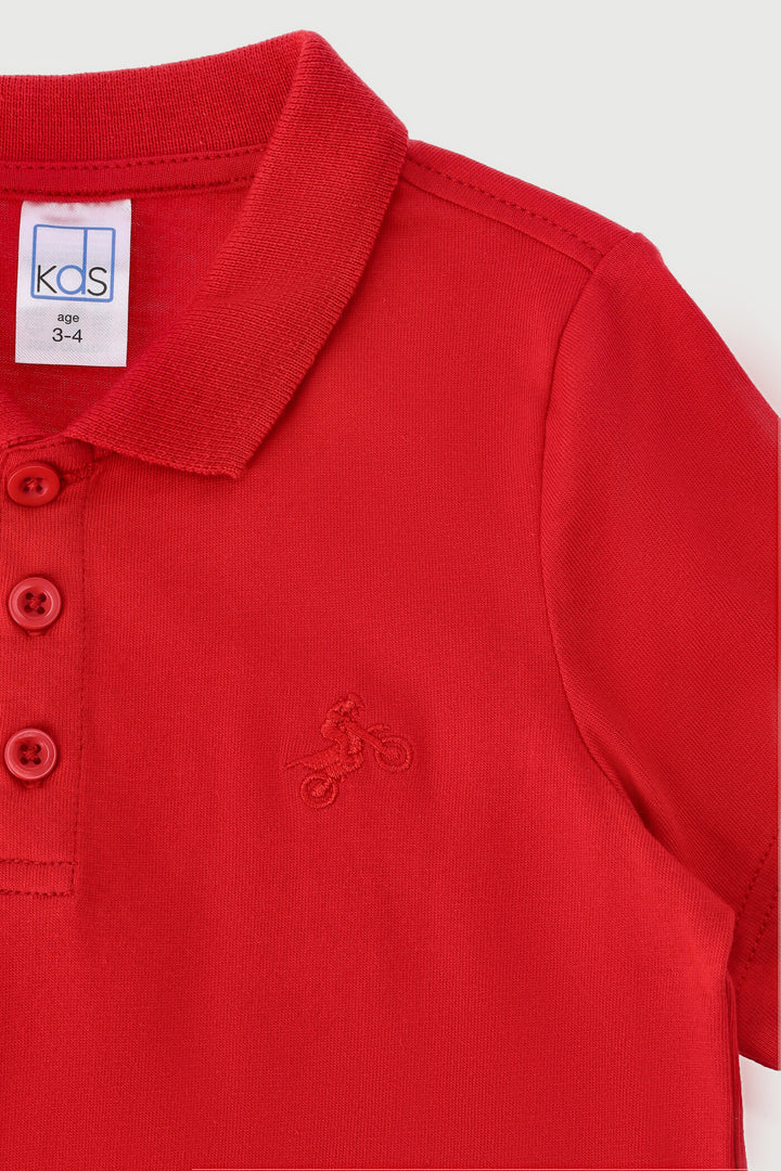 Pre-Boys Core Golfer - Red