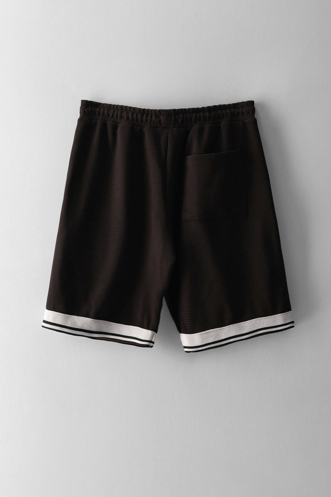 Boys Textured Sports Short - Chocolate