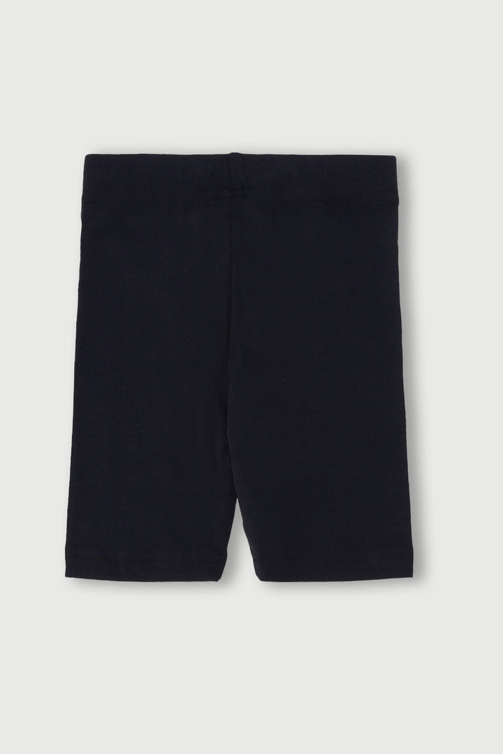 Pre-Girls Plain Cycle Shorts - Black