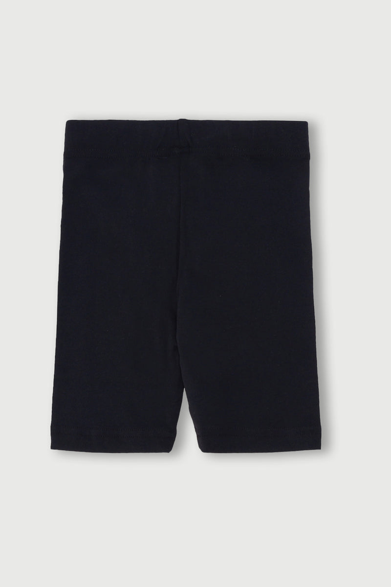 Pre-Girls Plain Cycle Shorts - Black