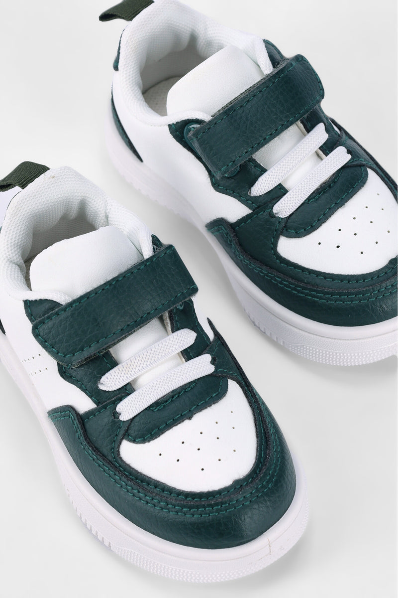 Baby Boys Court Sneaker - Dark Green