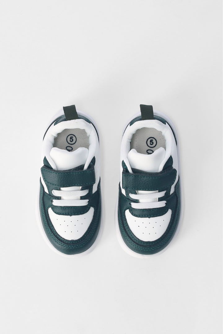 Baby Boys Court Sneaker - Dark Green