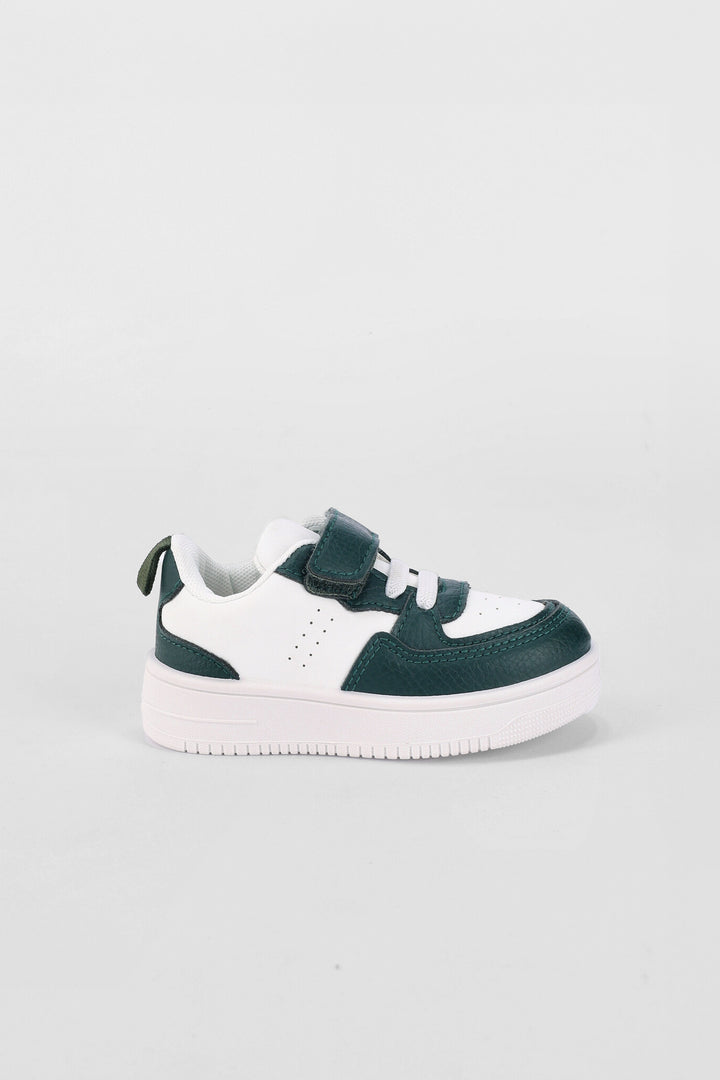 Baby Boys Court Sneaker - Dark Green