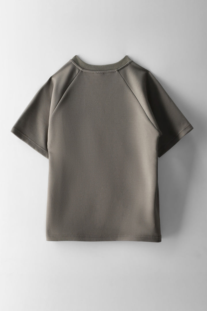 Boys Scuba Oversized Sports T-Shirt  - Sage