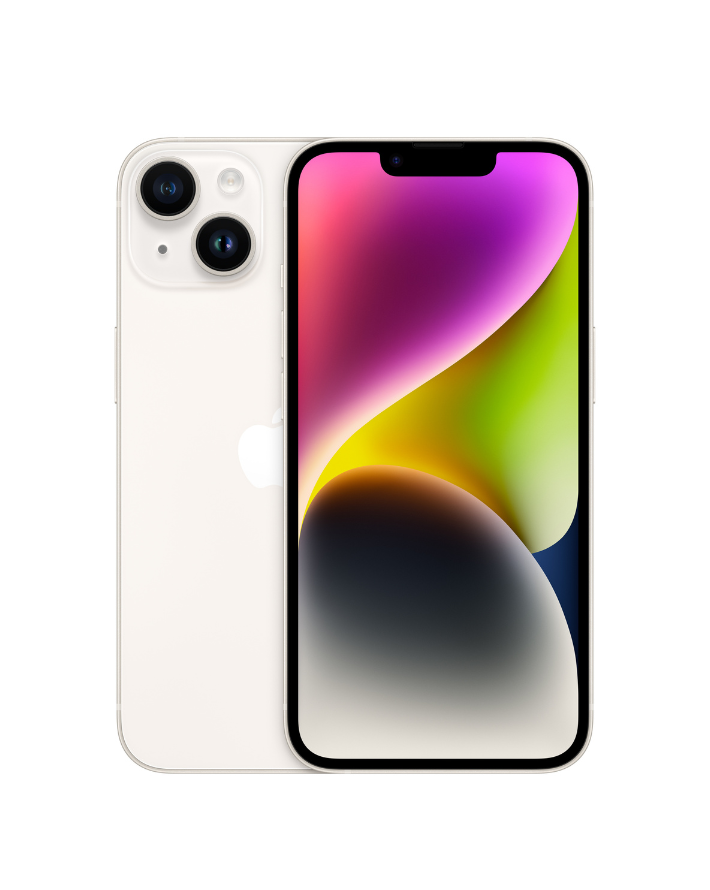 iPhone 14 128GB Cellphone - Starlight (Pre-Owned)