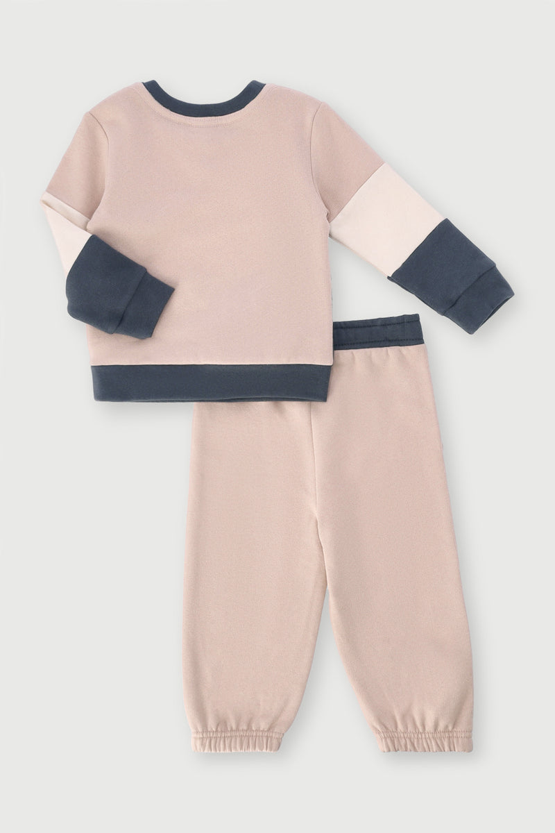 Baby Boys 2 Pack Adventure Begins Fleece - Cream