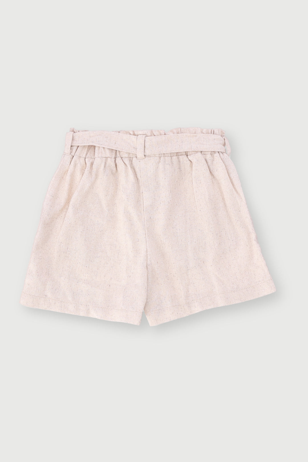 Pre-Girls Danasoli Paperbag Shorts - Stone
