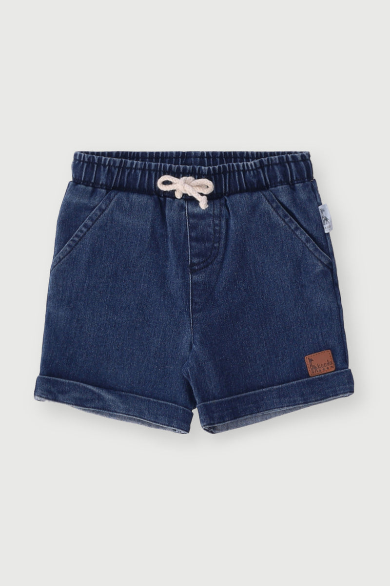Keedo Baby Boys Denim Short - Blue