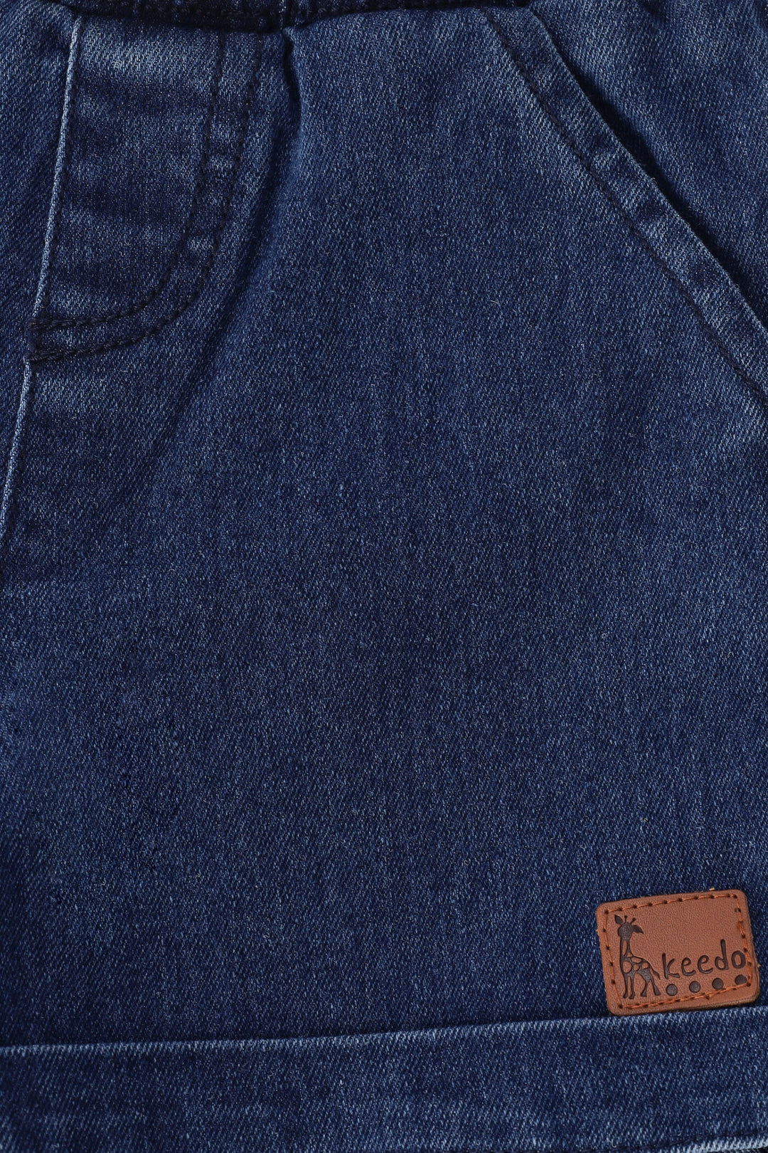 Keedo Baby Boys Denim Short - Blue