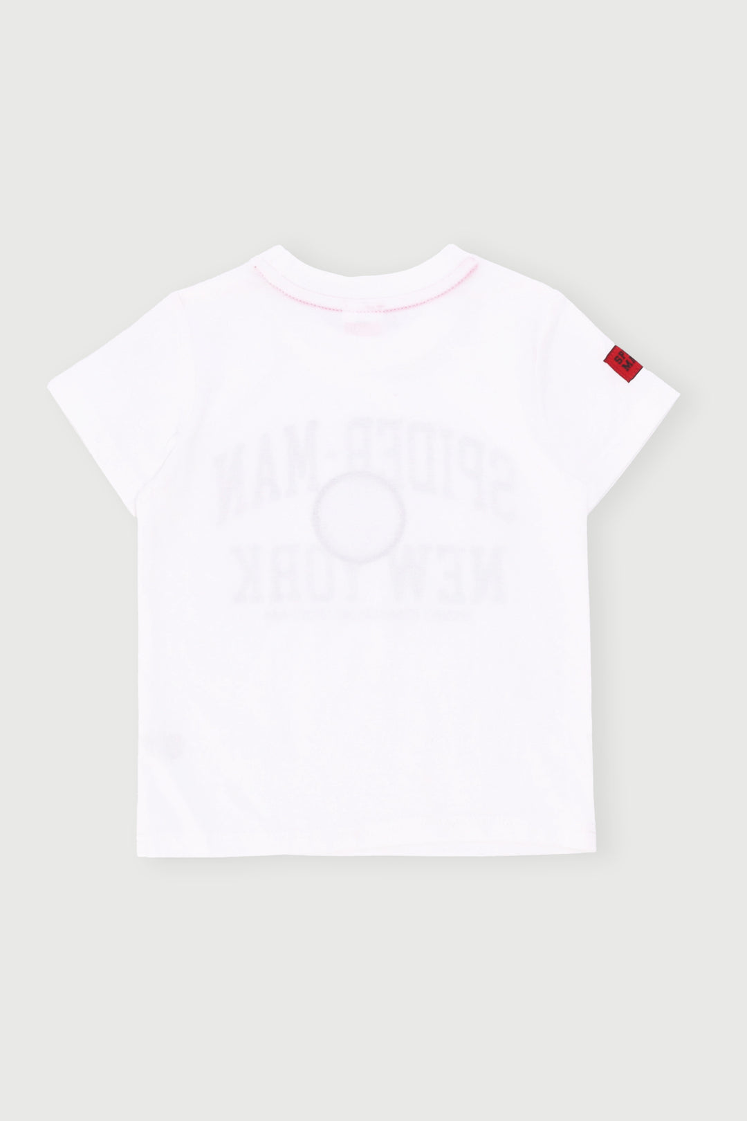 Pre-Boys New York Applique Tee - White