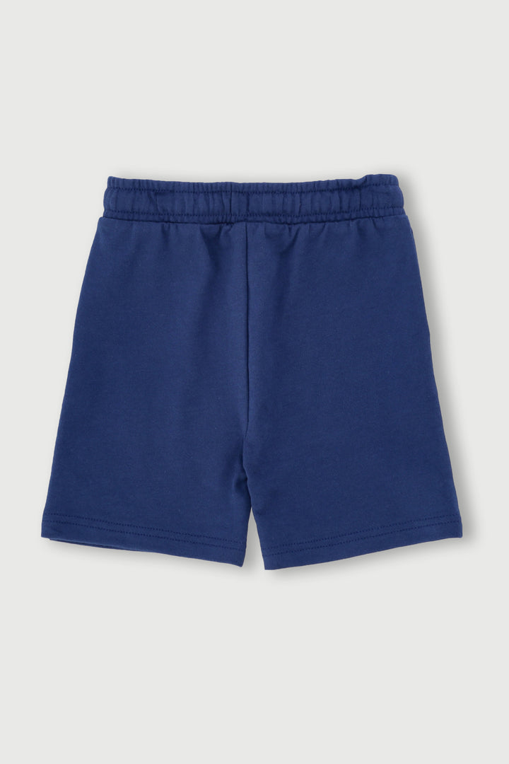 Pre-Boys New York Embroidered Shorts - Navy