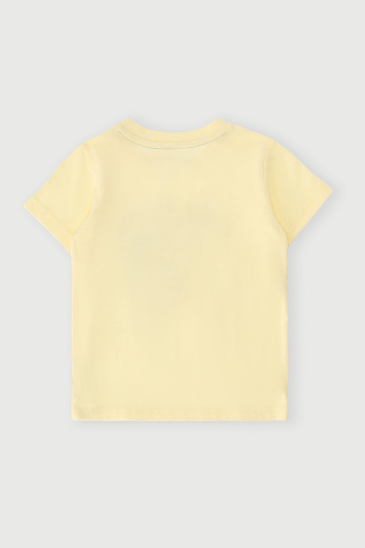 Pre-Boys Short Sleeve Sonic Tee - Yellow