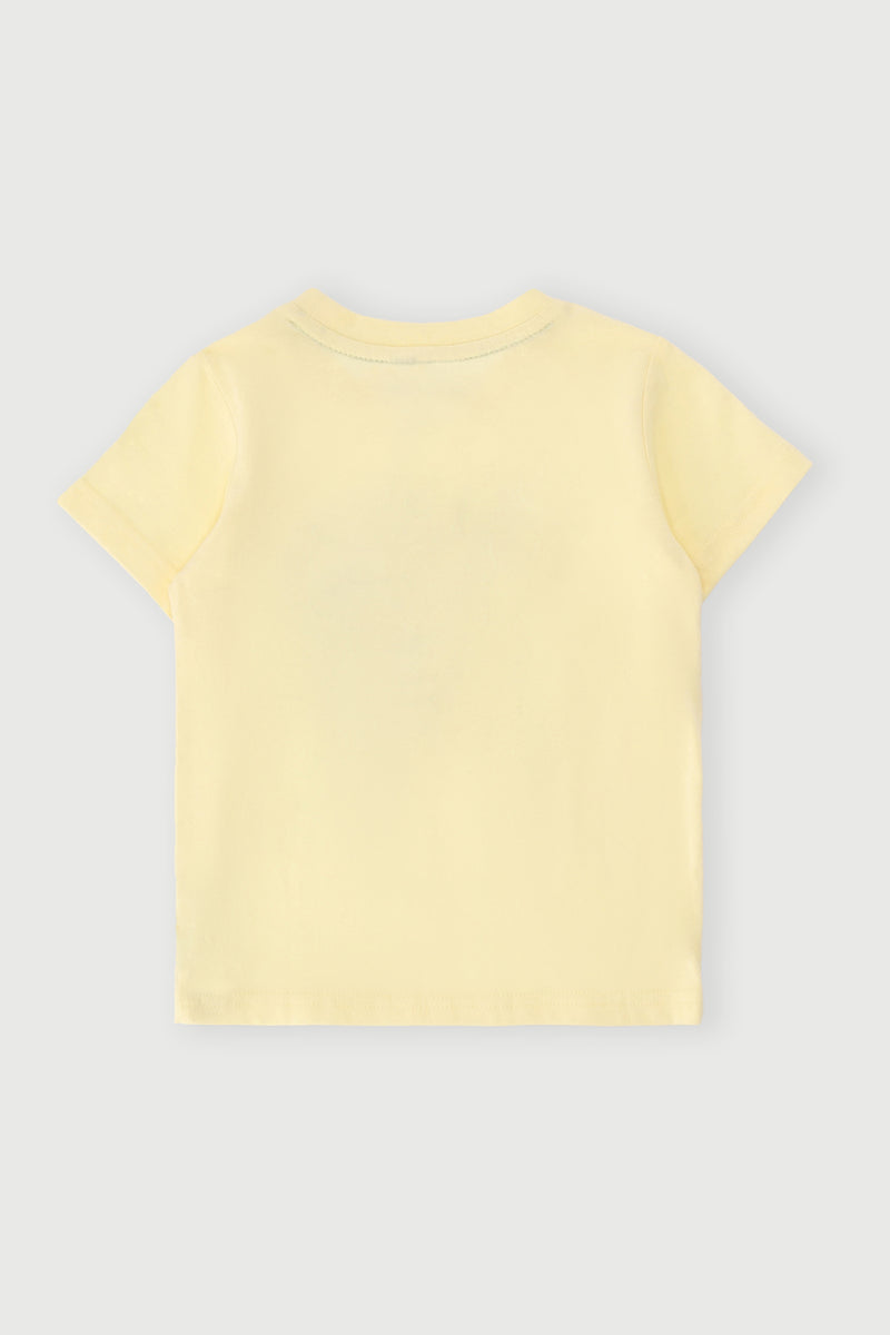 Pre-Boys Short Sleeve Sonic Tee - Yellow