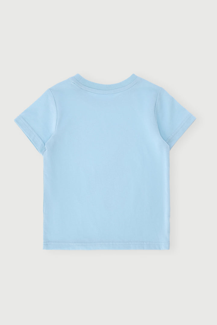 Pre-Boys Short Sleeve Bluey Tee - Light Blue