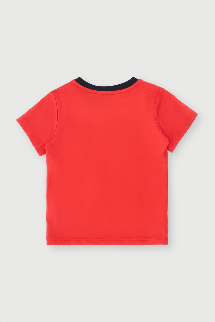 Pre-Boys Spiderman Tee - Red