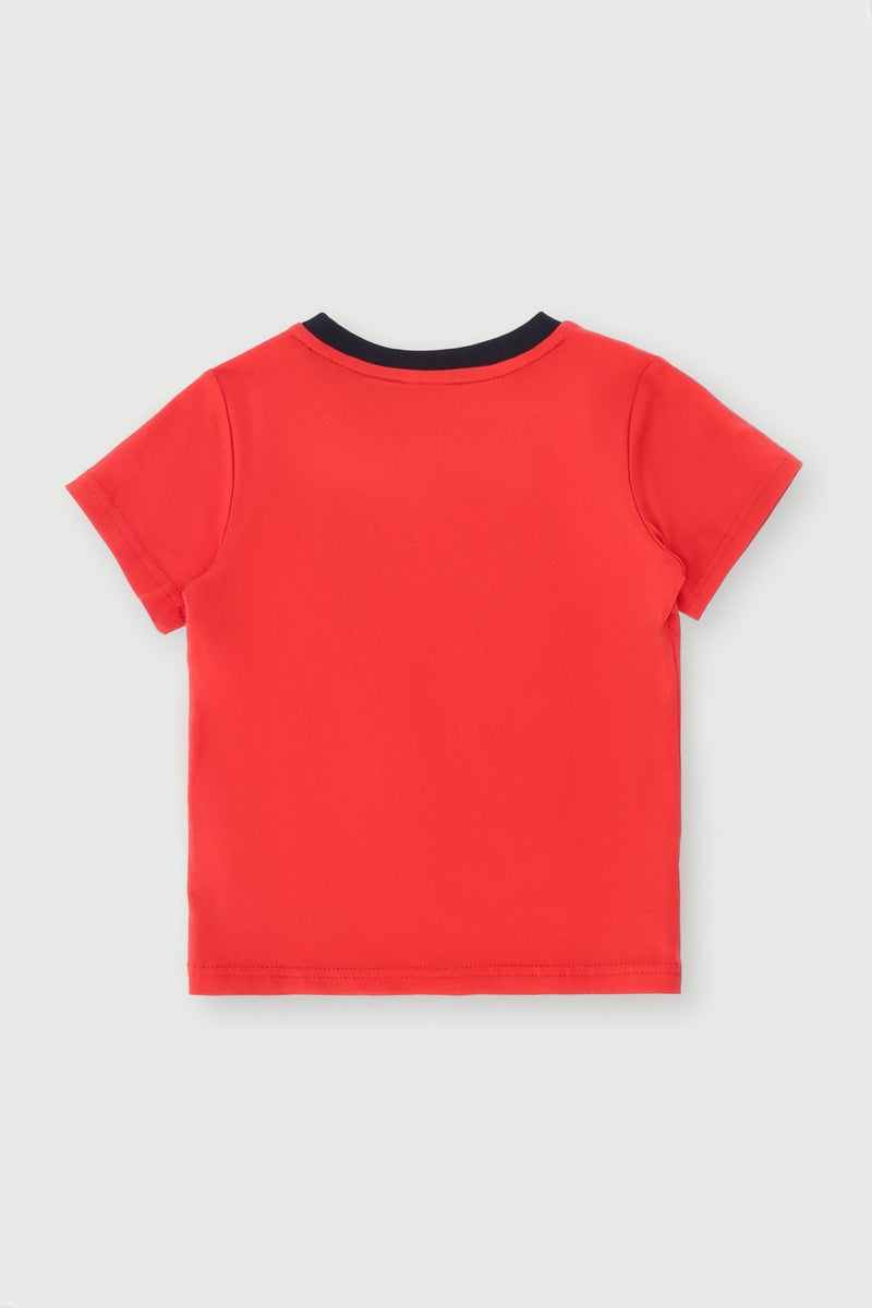 Pre-Boys Spiderman Tee - Red