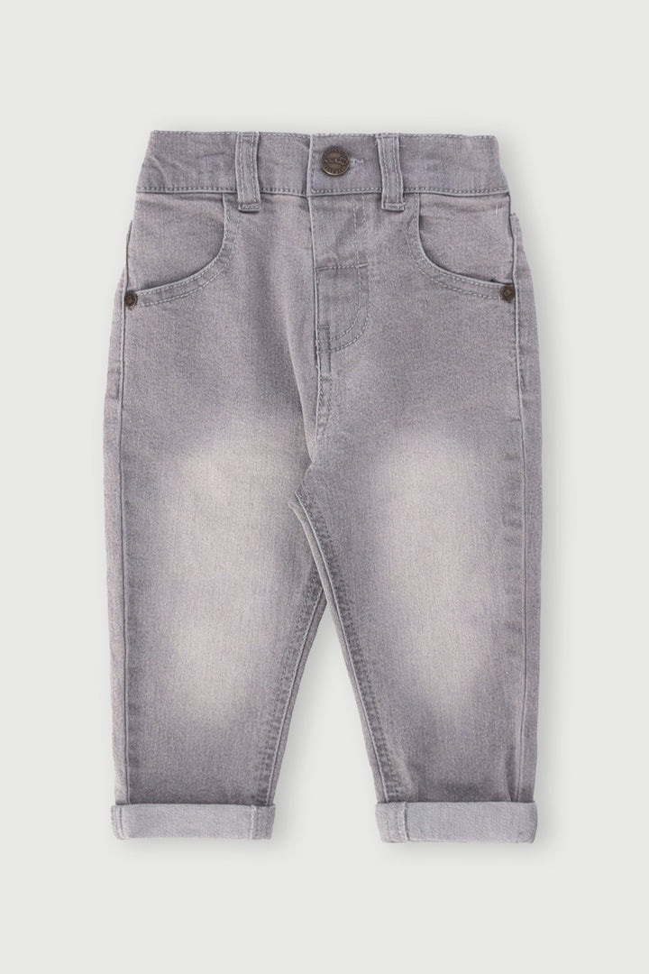 Baby Boys Wash Denim - Grey