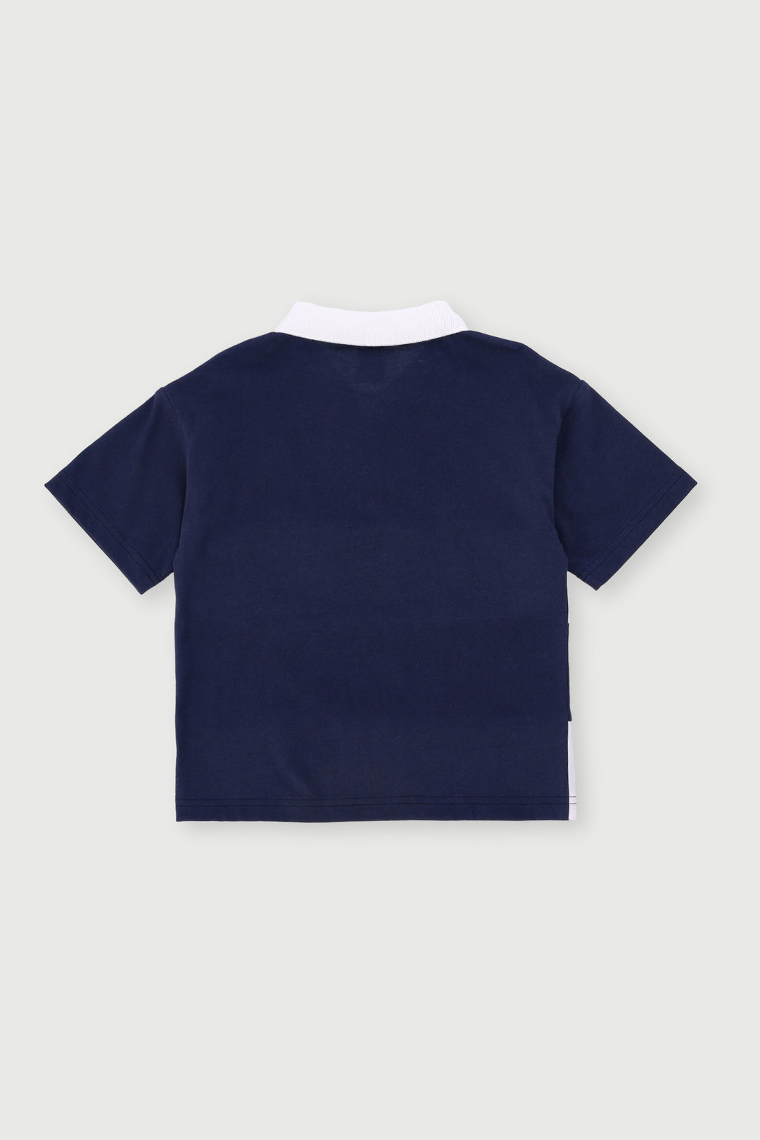 Pre-Boys Teddy Colourblock Golfer - Navy