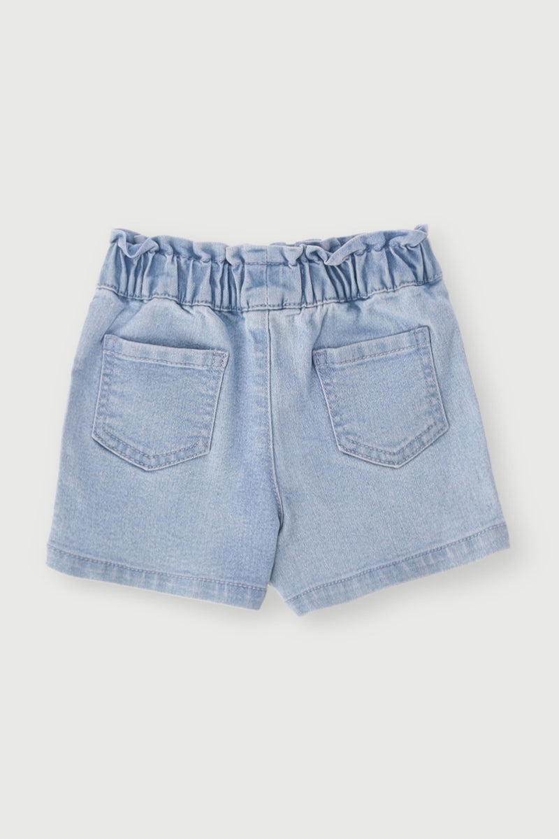 Baby Girls Denim Shorts - Denim